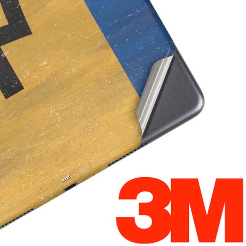 Barbados Flag Distressed iPad Skins